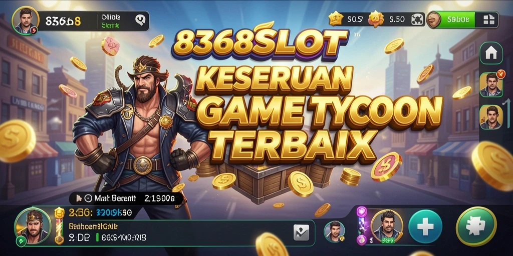 Screenshot gameplay 8368SLOT yang menunjukkan elemen Tycoon yang menarik.