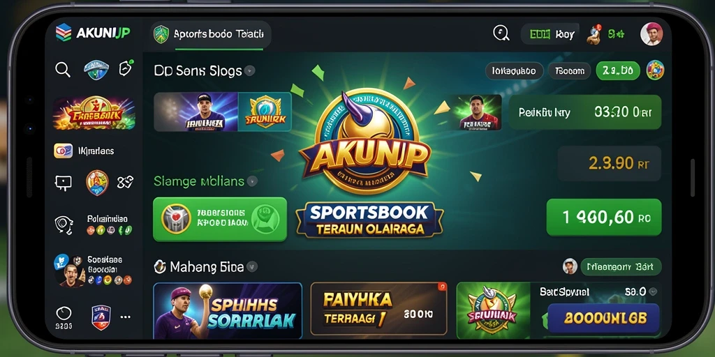 Tampilan gameplay AKUNJP dengan grafik yang menarik.