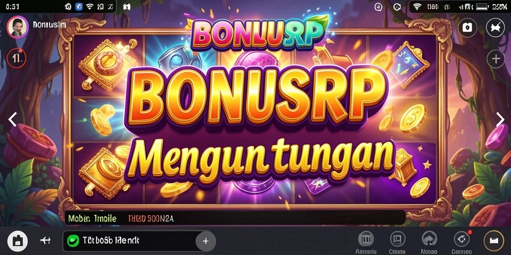 Tampilan gameplay mengasyikkan dari BONUSRP yang menawarkan banyak pilihan Slot.