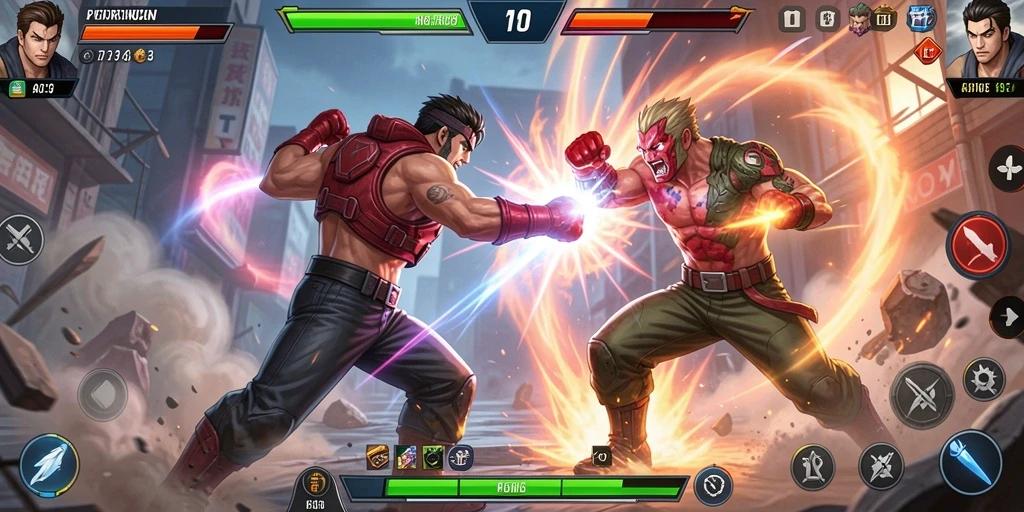 Tampilkan pertarungan intens dan karakter dinamis dalam gameplay HO3.