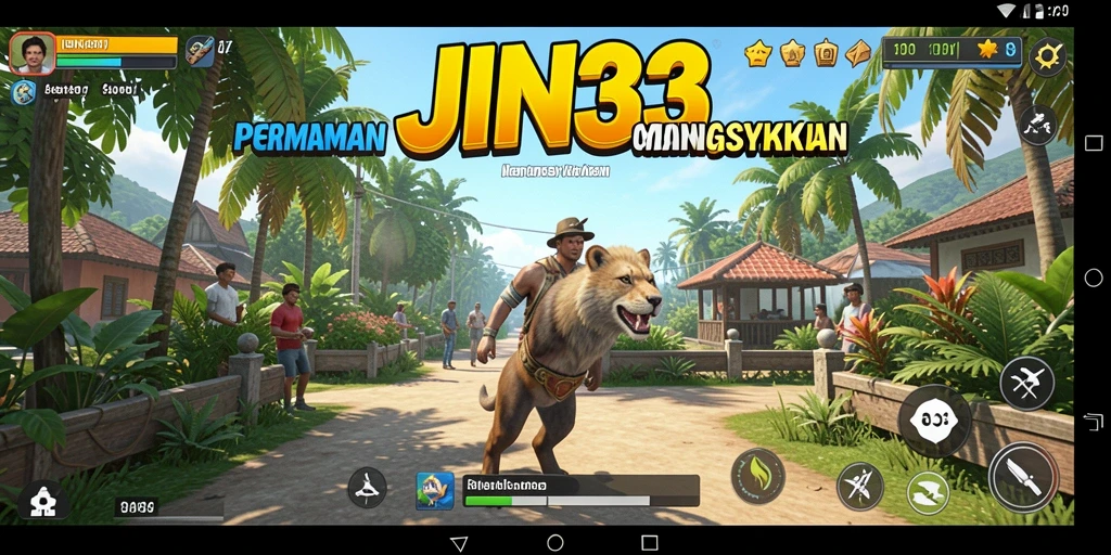Tampilan gameplay menarik dari JIN33 yang membuat pemain betah.