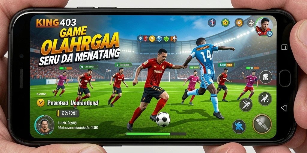 Tampilan gameplay KING403 yang memukau dalam aksi olahraga.