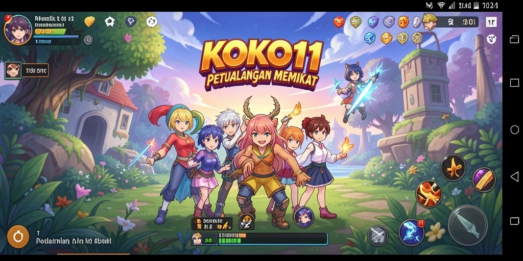 Tampilan gameplay KOKO11 yang memukau dan penuh aksi.