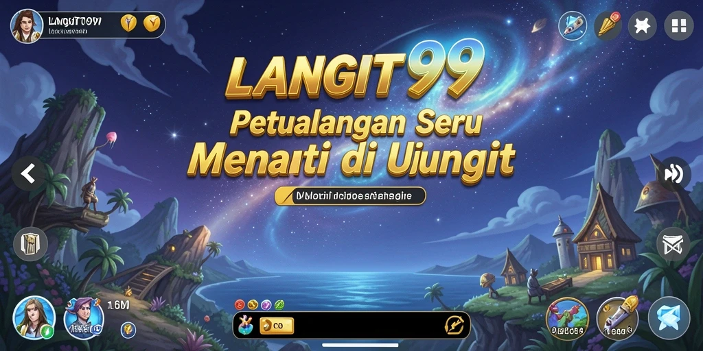 Tampilan gameplay LANGIT99 yang menakjubkan dalam petualangan mendebarkan.