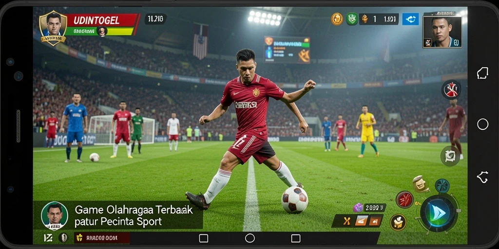 Tampilan gameplay menarik dari UDINTOGEL yang menampilkan berbagai olahraga.