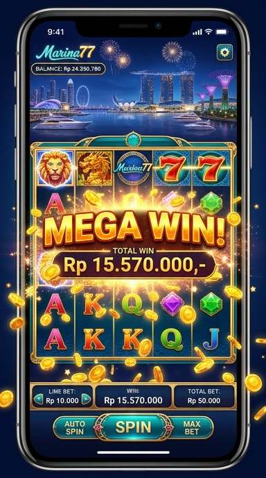 Tampilan beranda marina77 yang menarik dan mudah dinavigasi.
